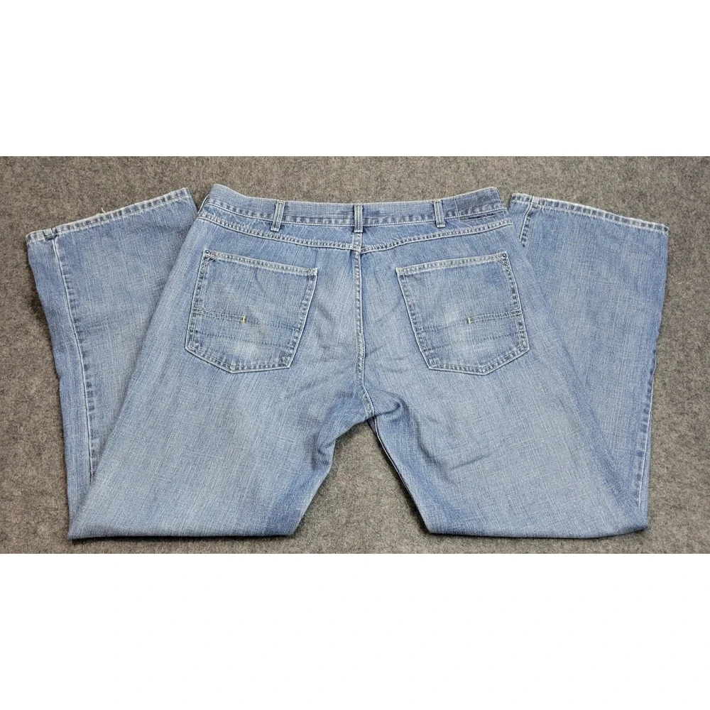 Calvin Klein Jeans Mens 38X32 Denim Streetwear Grunge Americana Straight Leg